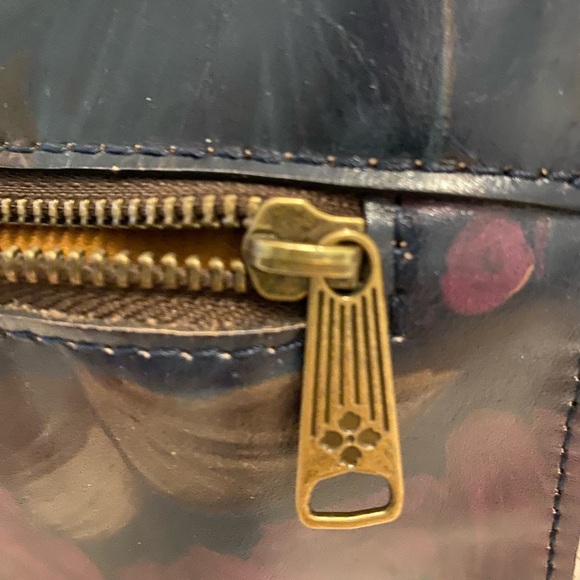 Patricia Nash Chauny Satchel purse UEC Peruvian painting collection - Picture 9 of 15